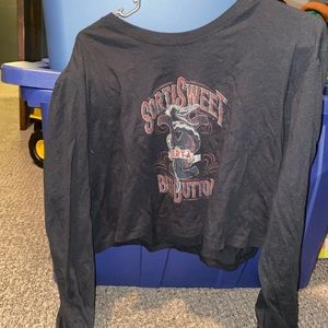 Wrangler Crop top Yellowstone